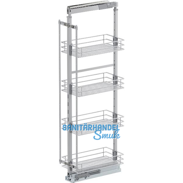 VS TAL Larder 4 Hochschrankauszug Set Saphir KB 300 mm Silber