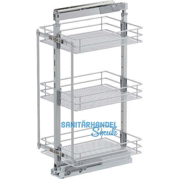 VS TAL Larder 2 Hochschrankauszug Set Saphir KB 400 mm Silber