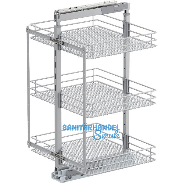 VS TAL Larder 2 Hochschrankauszug Set Saphir KB 600 mm Silber