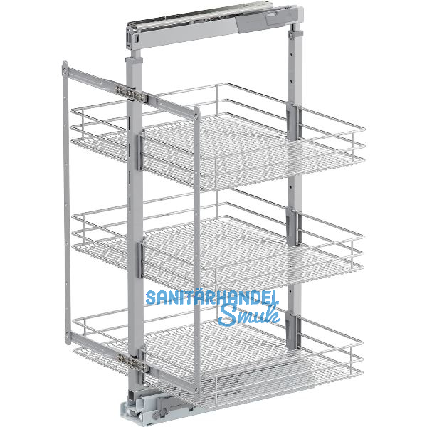 VS TAL Larder 2 Hochschrankauszug Set Saphir KB 600 mm Silber/Chrom