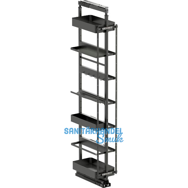 VS TAL Larder 6 Flex Hochschranksauszug Planero Broom KB 300 mm Lava