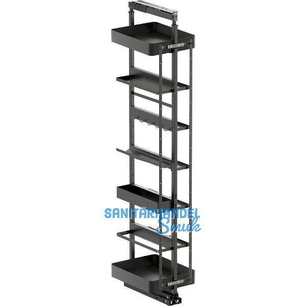 VS TAL Larder 6 Flex Hochschranksauszug Planero Broom KB 400 mm Lava