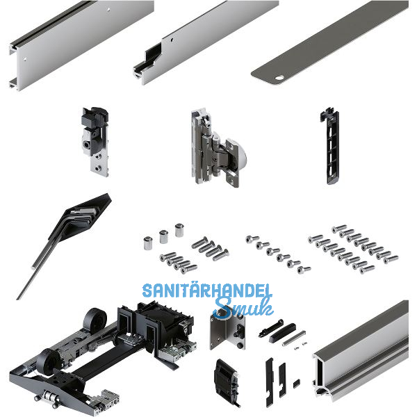 HAWA Concepta III Set, 25 Push links, T�rh�he 1200 - 2200 mm