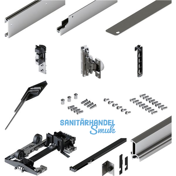 HAWA Concepta III Set, 25 Pull links, T�rh�he 1200 - 2200 mm