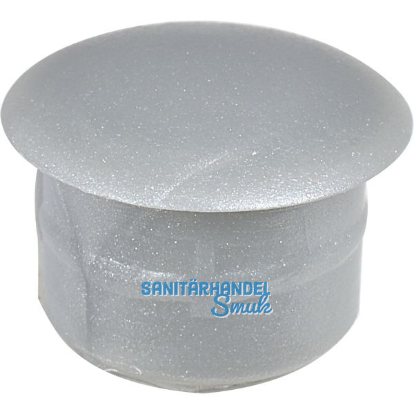 Abdeckkappe f�r Blindl�cher, Au�en-� 10, Schaft-� 5, Kunststoff silber RAL 9006