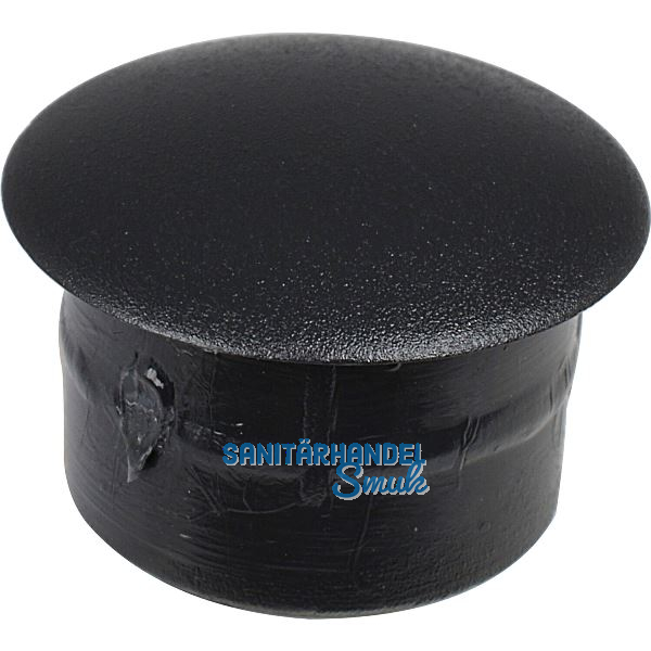 Abdeckkappe f�r Blindl�cher, Au�en-� 13, Schaft-� 10,Kunststoff schwarz RAL 9005