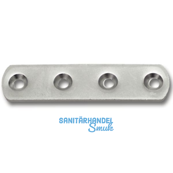 Verbindungsplatte, L 60, B 14, Materialst�rke 2, Stahl verzinkt