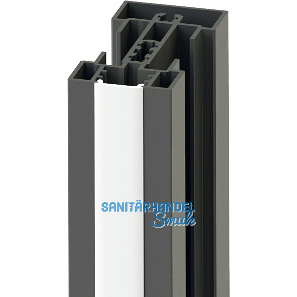 VOLPATO Stili Abdeckprofil, Kunststoff opal