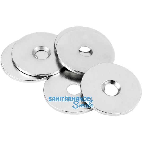 Metallscheibe mit Senkbohrung � 23 mm