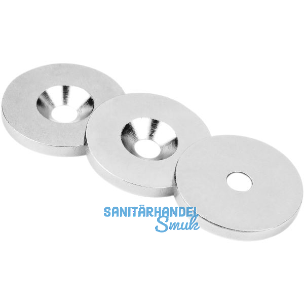 Metallscheibe mit Senkbohrung � 27 mm