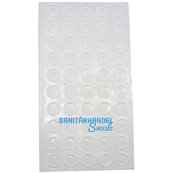 TDK T�ranschlagd�mpfer selbstklebend, rund, �8 x 1.6, Kunststoff transparent