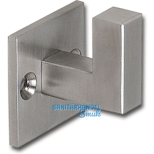 Mantelhaken Tazumal Breite 30 mm, H�he 35 mm, Edelstahl geb�rstet