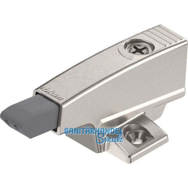 BLUM BLUMOTION 971A, Kreuzadapterplatte, Bauh�he 33, Zink vernickelt