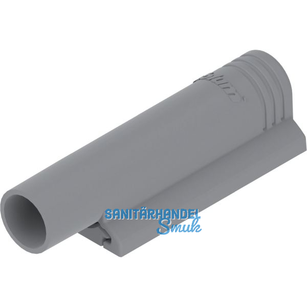 BLUM BLUMOTION Adapterplatte gerade, Schrauben, Kunststoff platingrau RAL 7036