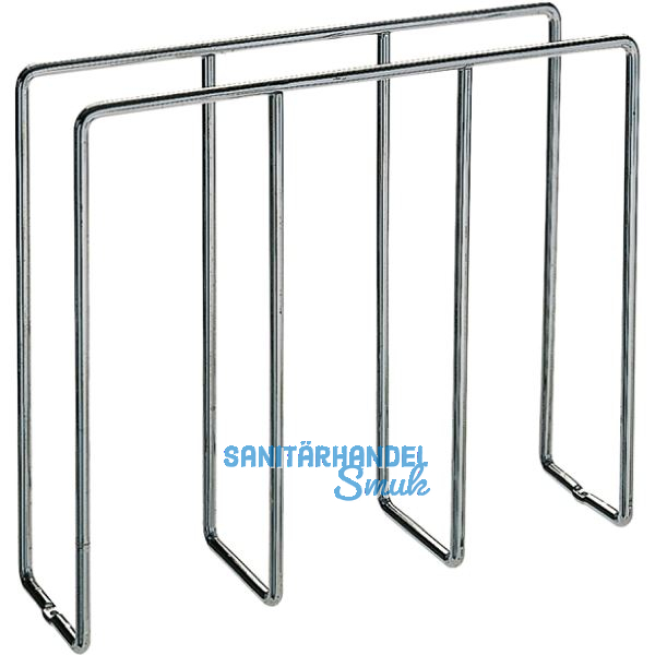 PEKA Backblechhalterung vertikal verchromt