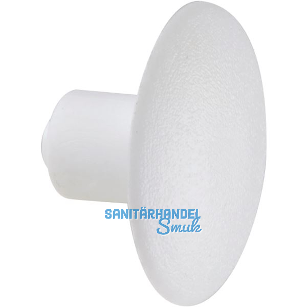 Verbindungsschraube-Abdeckkappe, 12 mm wei�