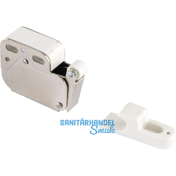 Druckschnapper Mini Latch, Stahl vernickelt