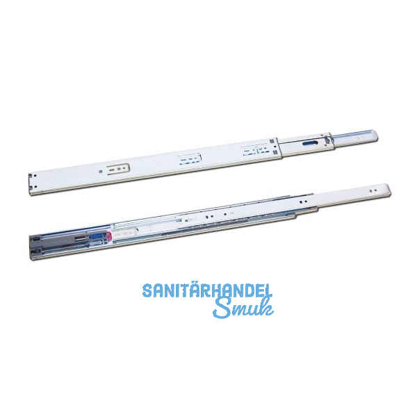 Kugelk�figf�hrung L46199 Vollauszug-Softclose, L�nge 500mm, Stahl verzinkt