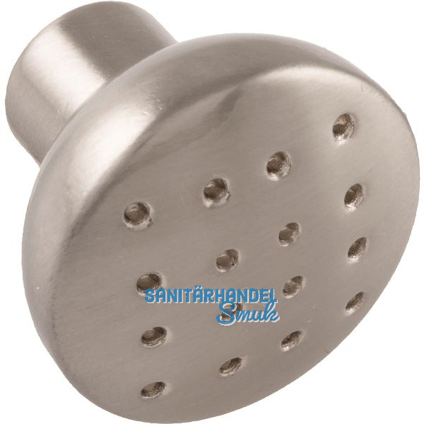 Knopf Pharis � 28 mm, Tiefe 24 mm, ZN Edelstahl Effekt