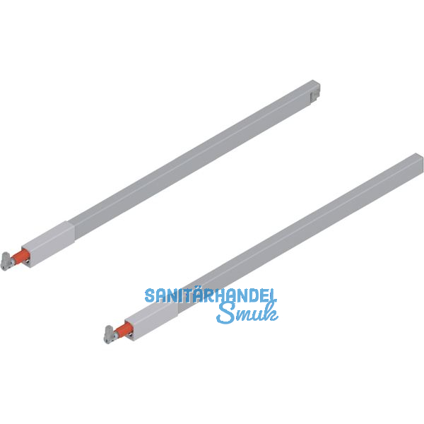 BLUM TANDEMBOX antaro L�ngsreling Set, NL 550, grau RAL 9006