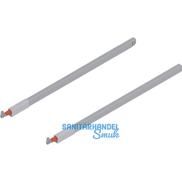 BLUM TANDEMBOX antaro L�ngsreling Set, NL 600, grau RAL 9006