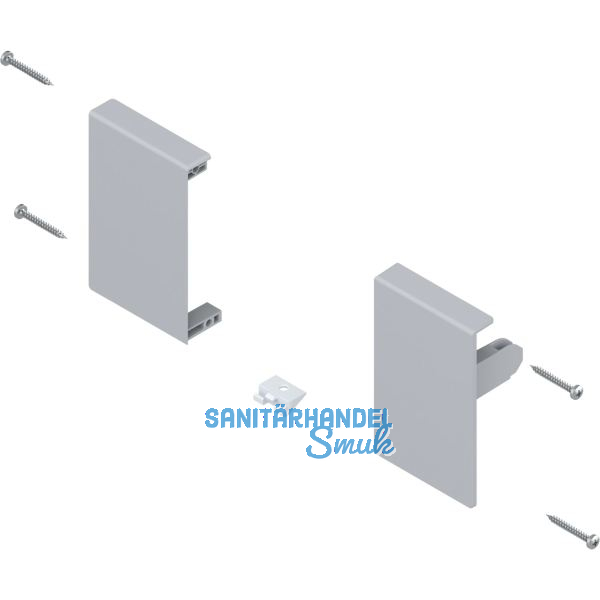 BLUM TANDEMBOX antaro Fronthalter H�he M, Kunststoff grau RAL9006