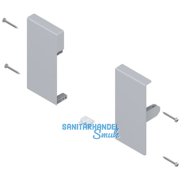 BLUM TANDEMBOX antaro Fronthalter H�he K, Kunststoff grau RAL9006