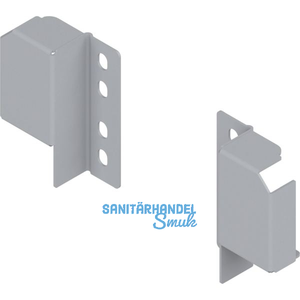 BLUM TANDEMBOX antaro Relinghalter f�r verstellbare Reling, grau RAL9006
