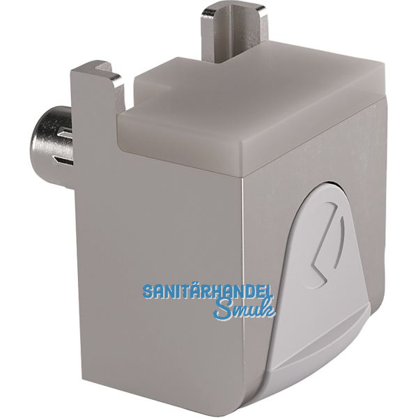 ITALIANA FERRAMENTA Glasbodentr�ger KUBIC zum Stecken, Bohr �5 mm, vernickelt