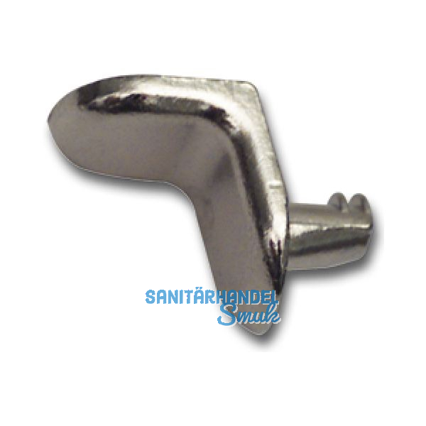 Steckbodentr�ger FIX 1, Bohr � 5 mm, Zink vernickelt, VPE 100 ST