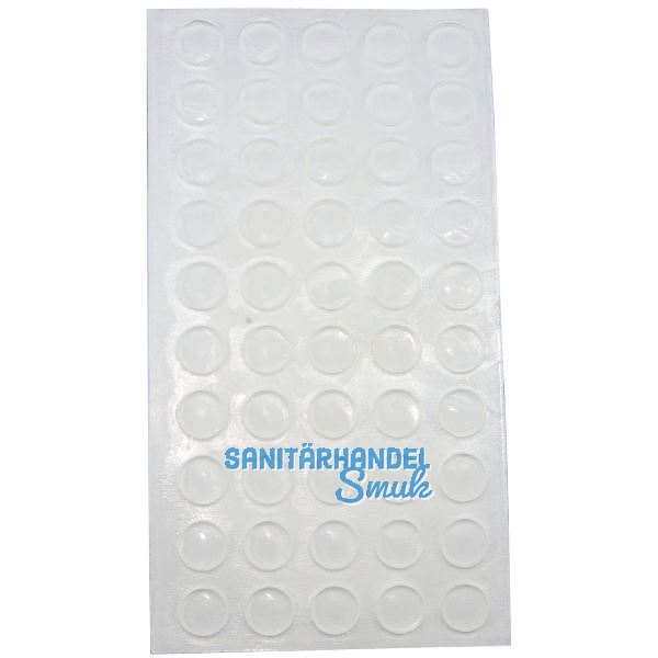 TDK T�ranschlagd�mpfer selbstklebend, rund, �10 x 1.0, Kunststoff transparent