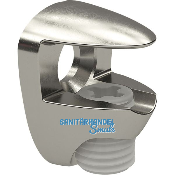 ITALIANA FERRAMENTA Glasbodentr�ger Cobra zum Anschrauben, Glas 5-6mm VPE 100 ST