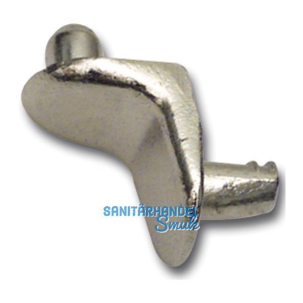 Steckbodentr�ger FIX 2, Fixierzapfen, Bohr � 5 mm, Zink vernickelt, VPE 1000 ST