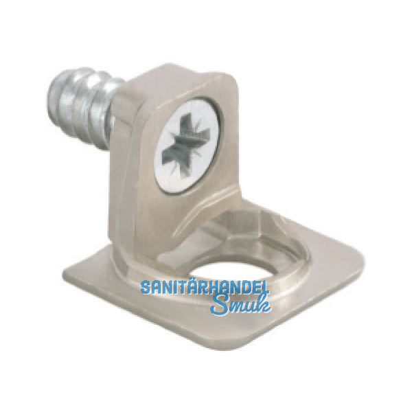 ITALIANA FERRAMENTA Tablar-Bodentr�ger PK2 Tablarst�rke 16 mm � 5 mm, vernickelt