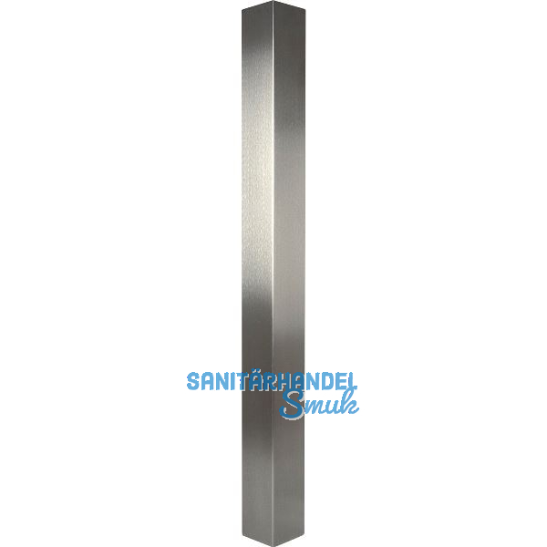 SIMAUSROM Tischs�ule Amila 60 x 60 x 1057 mm Edelstahl geb�rstet