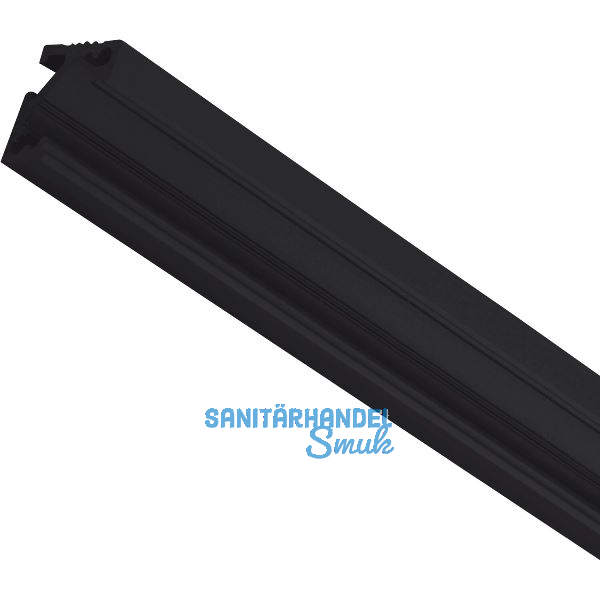LED-Profil zu Griffmulde Aktor L-Profil, 5000mm, Aluminium schwarz matt eloxiert