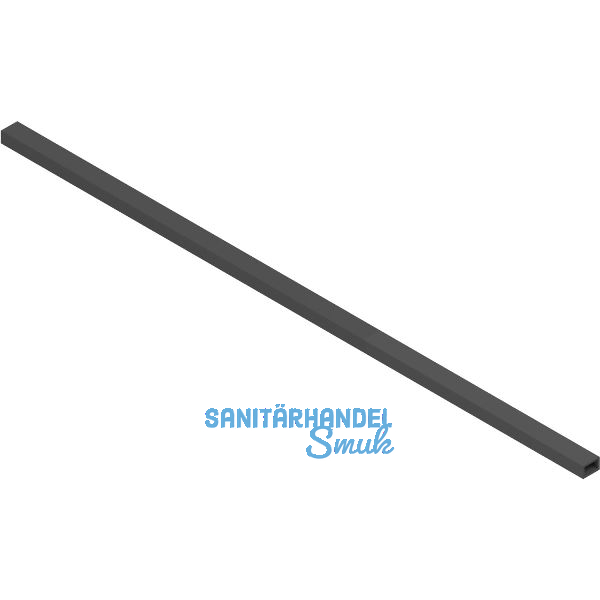 BLUM SPACE STEP Querprofil, KB 1200 mm, Aluminium oriongrau matt