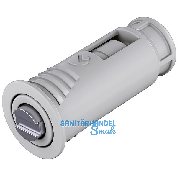 Einbohrmagnetschnapper K-LOCK Kunststoff grau