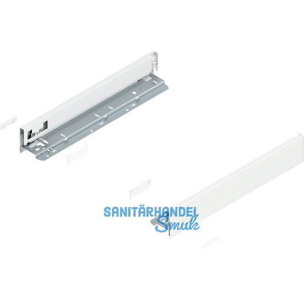 BLUM LEGRABOX pure Zarge H�he N, NL 400, Seidenwei�-matt