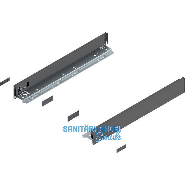 BLUM LEGRABOX pure Zarge H�he N, NL 500, Oriongrau-matt