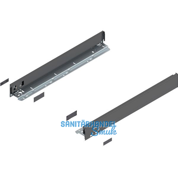 BLUM LEGRABOX pure Zarge H�he N, NL 550, Oriongrau-matt