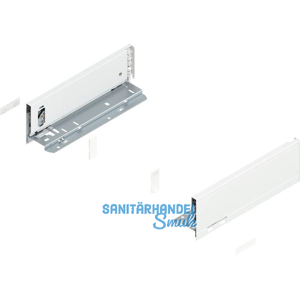 BLUM LEGRABOX pure Zarge H�he M, NL 270, Seidenwei�-matt