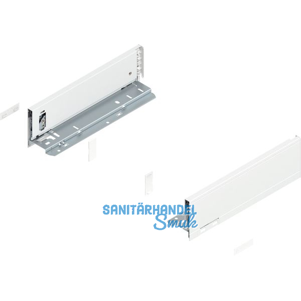 BLUM LEGRABOX pure Zarge H�he M, NL 300, Seidenwei�-matt