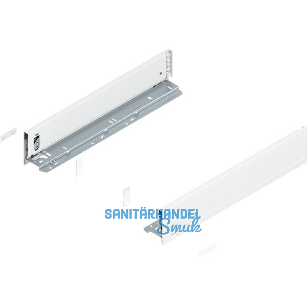 BLUM LEGRABOX pure Zarge H�he M, NL 450, Seidenwei�-matt