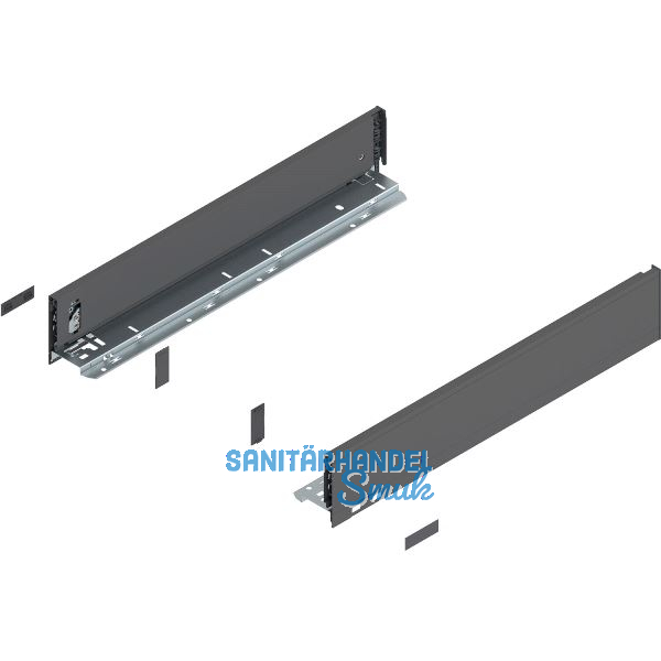 BLUM LEGRABOX pure Zarge H�he M, NL 500, Oriongrau-matt