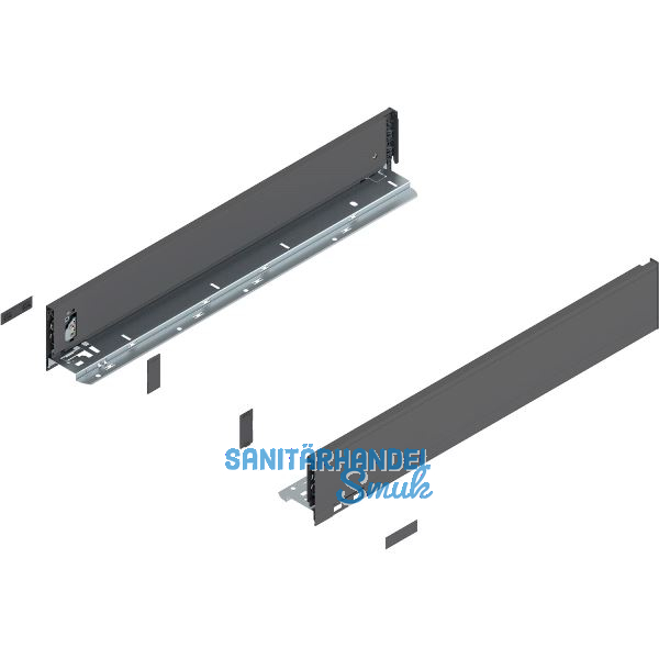 BLUM LEGRABOX pure Zarge H�he M, NL 550, Oriongrau-matt