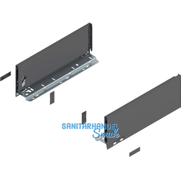 BLUM LEGRABOX pure Zarge H�he K, NL 350, Oriongrau-matt