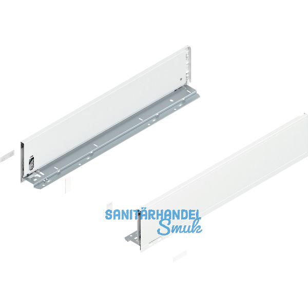 BLUM LEGRABOX pure Zarge H�he K, NL 600, Seidenwei�-matt