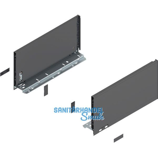 BLUM LEGRABOX pure Zarge H�he C, NL 350, Oriongrau-matt