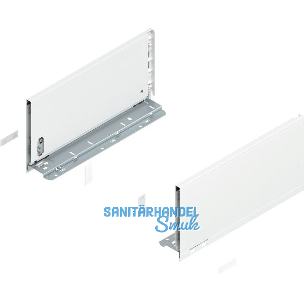 BLUM LEGRABOX pure Zarge H�he C, NL 350, Seidenwei�-matt